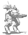 Comm Dreythalion: K1-T 'Kitsune' Light Hunter
