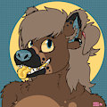 alex hyena, icon commission!