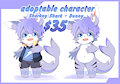 Sharkny adoptable (SOLD OUT)