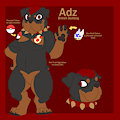 Adz Ref sheet by adzdaninja100