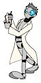 Riku 'Sprocket' Hayato: Android Form (Art by Immelmann)