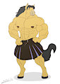 Horse in a Kilt