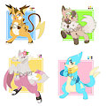 Flat Rate PokeAdopts Set 1