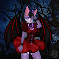 Rose bat by Kattears