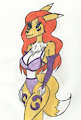 Renamon gal by rocknetto