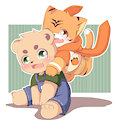 bear brother by toruu90