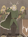 *C*_The elven leader