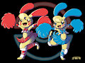 Plusle and Minun