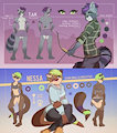 Commission - Tak & Nessa reference