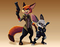 Dystopian Nick and Judy by JoVeeAl
