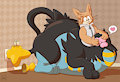 [COM] Taur Luxray body upgrade by silverdragon