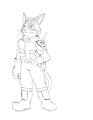 SpaceCats Starfox Edition by BluewolfR
