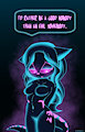Kind words from a Nightmare by DarkMythicCat