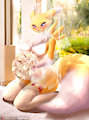 Renamon Wedding Dress