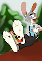 Little Fox, Big Feet by LemmyGetton