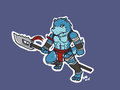 The Azure Wolf by ShinodaKuma