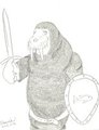 Knight Doodle by dearshul