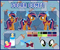 solar comet ref shet by jopoper