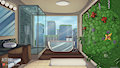 Aeterna visual novel game - BG WIP: Sunkra's bathroom by Aeterna