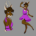 Deer by Nativedancer