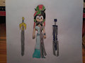 Tiff's Seasonal Dress and Sword - Set #3 by Universe1029