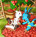 At the Apple Grove