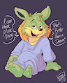 Rufus the Nope by RoareyRaccoon