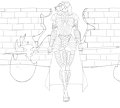 Zamantha Full clad battle field (uncolored)