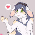 Pooky, bunny free sketch