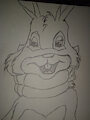 Cadbury bunny by blindrabbit