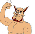 Flexing SWAT Kats Villain Studs