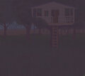 Tree House at Night - in Duran, New Mexico