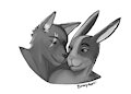boop > < by bunnyfeet