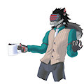 Johnny Dressed as Godot