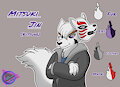 [Comm, Reference sheet] Mitsuki Jin reference