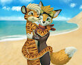 Sherry Khanny and Jaminho by jamesfoxbr
