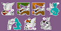TG Sticker Set - Chimes by crystalwhisker