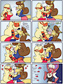 [C] Smoochin' rivalry by JAMEArts