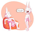 boys can wear skirt too (fanart) by furrychrome