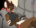 Yeen playing switch