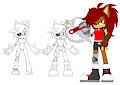 Character Remake/new- Trish the junkyard queen Shiba