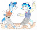 Dance like is the 1920´s by SilverSimba01