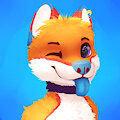 Impulse headshot by ImpulseTheFox
