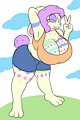 Erica Aster the Marshmallow Bun by CottonThePatchwork