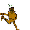 Wokwok leaf kid