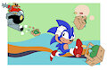 Sonic's Easter Blast by Hyoumaru