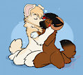 Puppy Love by MizuSilverwolf