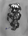 Prancing Puppy Girl by Bearhardt