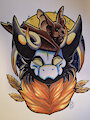 Spooks Headshot -NMA- by MizuSilverwolf