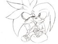 Knuxilver Nuzzles: Eikothepsycho by nekoru